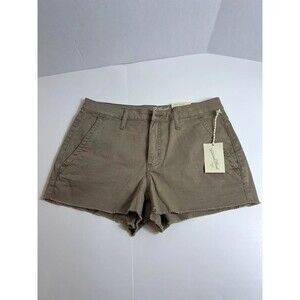 Universal Threads Stretch High Rise Shortie Shorts Women’s Size 10 R Brown